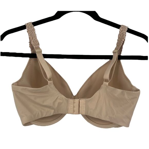 Natori bra 731080 Rose Dream Custom Coverage Underwire tan size 34DDD 34F - Picture 4 of 6